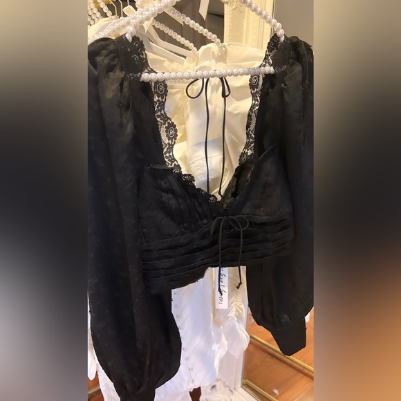 For Love & Lemons Liz Crop Top - Picture 6 of 14